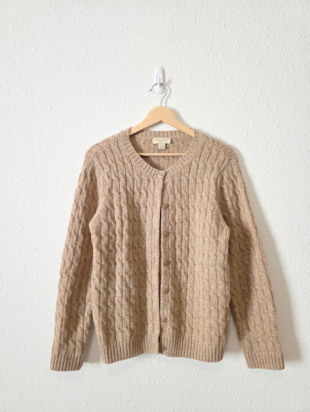 Vintage Button Up Wool Cardigan SP